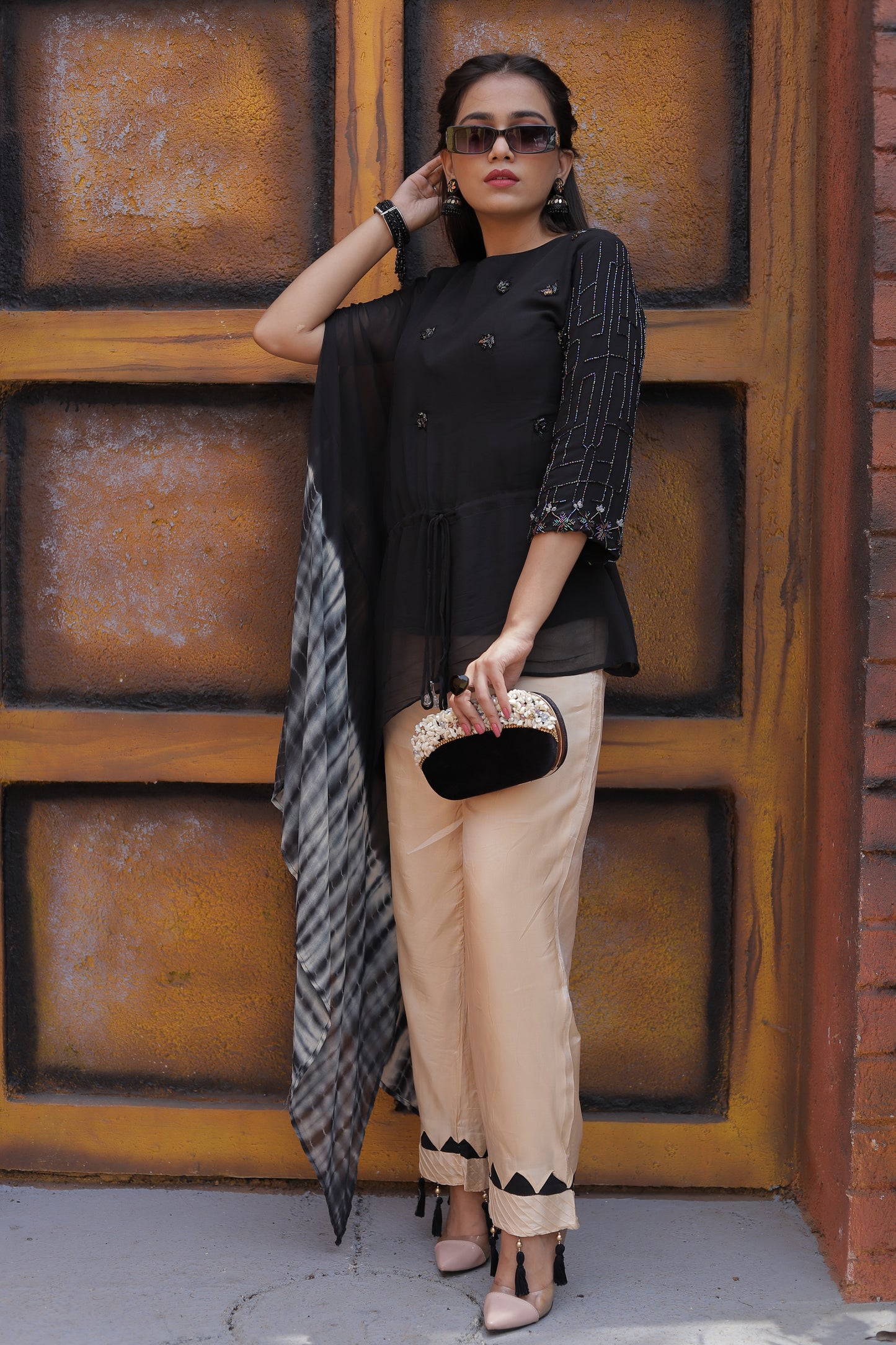 Kaftaan Style Top with Pants