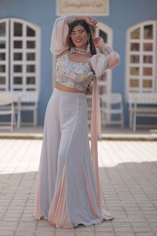 Ensemble floral 3 pièces