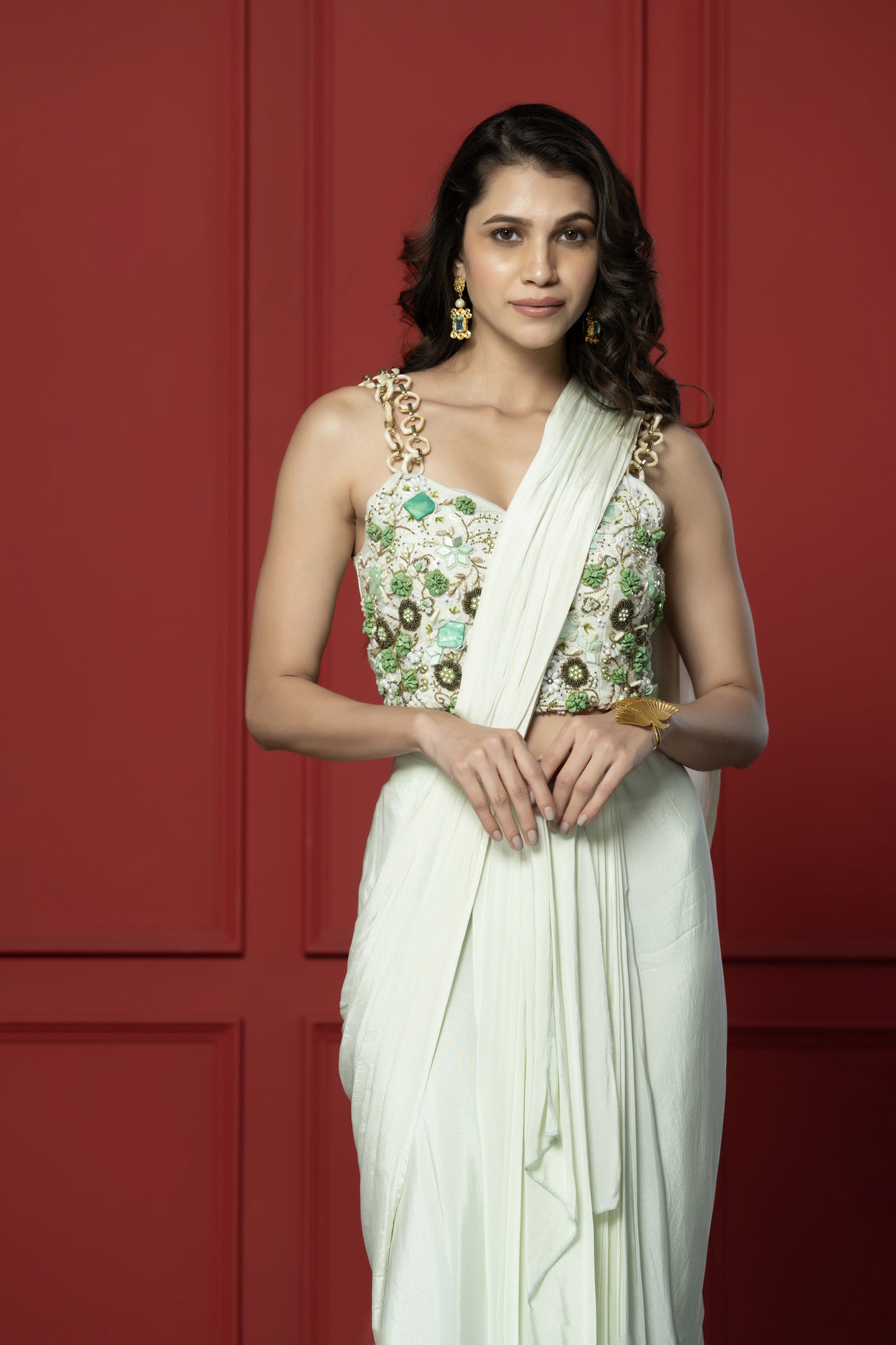 Mint-Green Drape