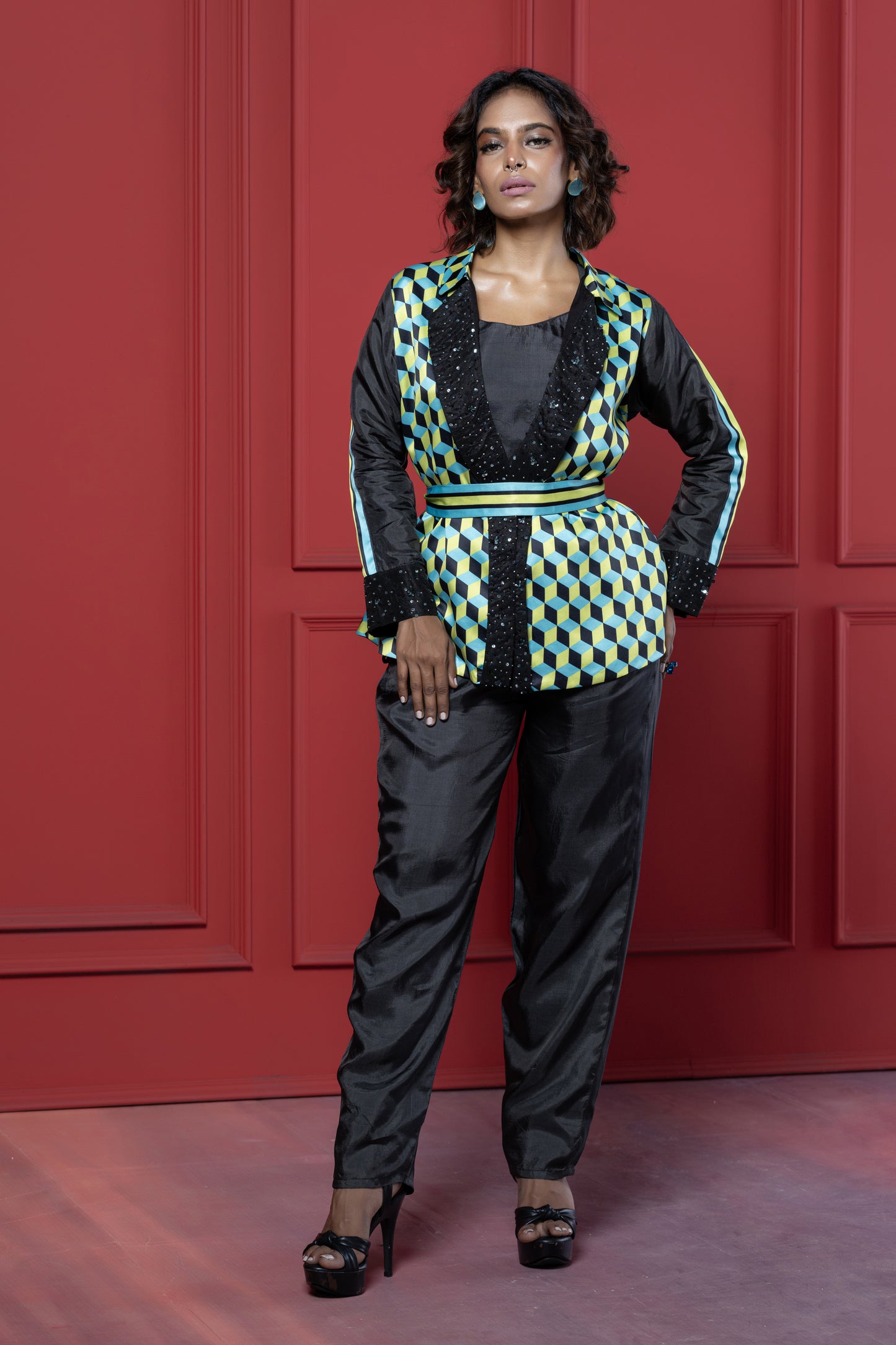 Geometric Pant Set