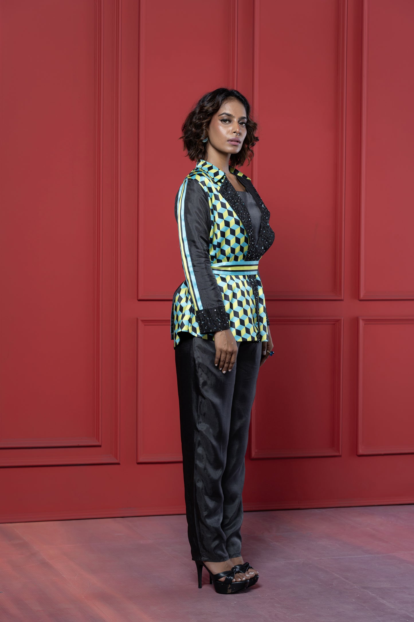 Geometric Pant Set