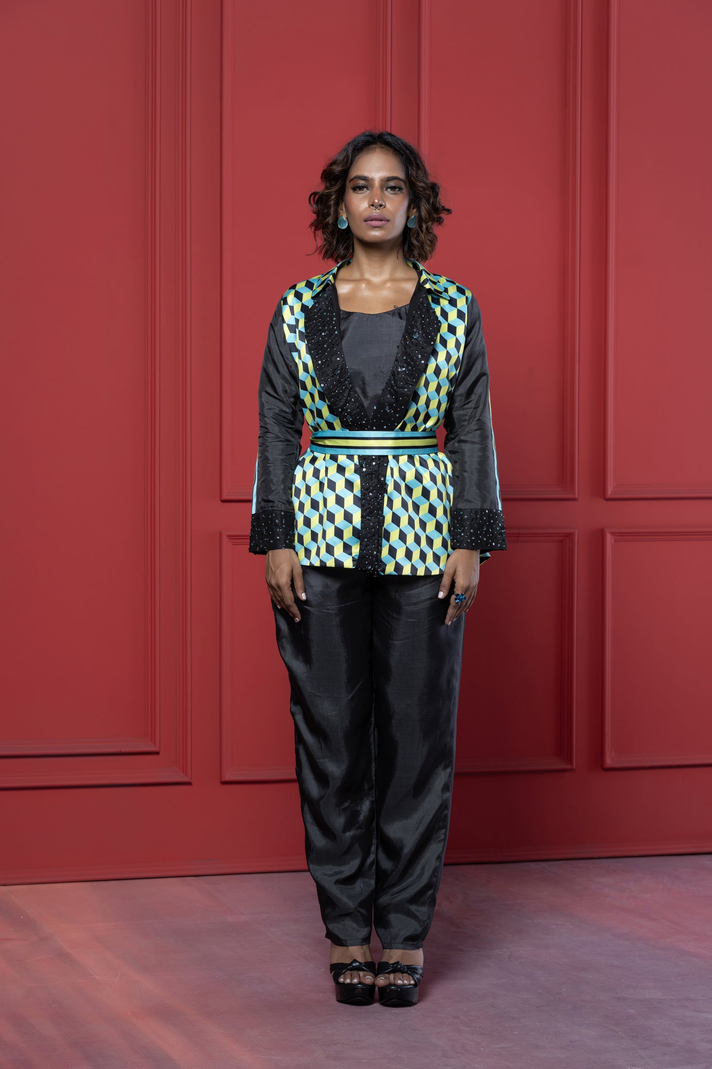 Geometric Pant Set