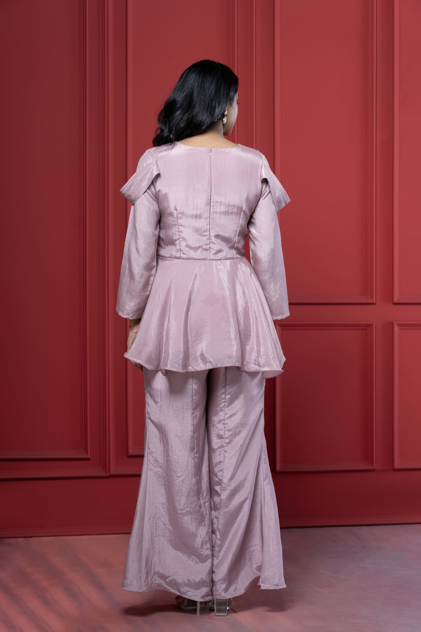 Peplum Palazzo Set