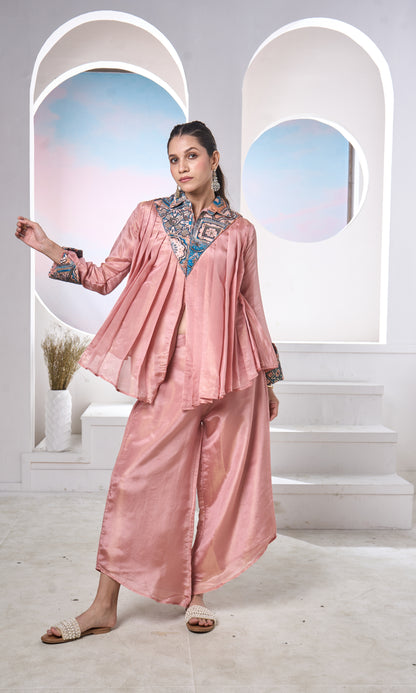 Pleated kurta Drapes