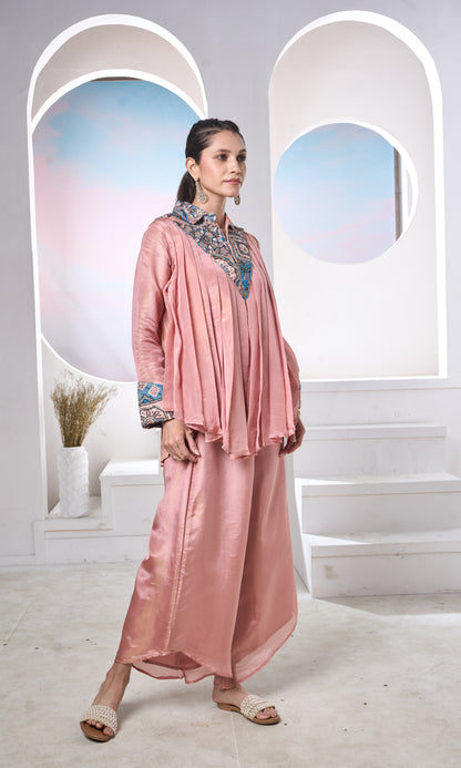 Pleated kurta Drapes