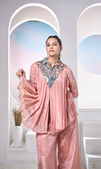 Pleated kurta Drapes