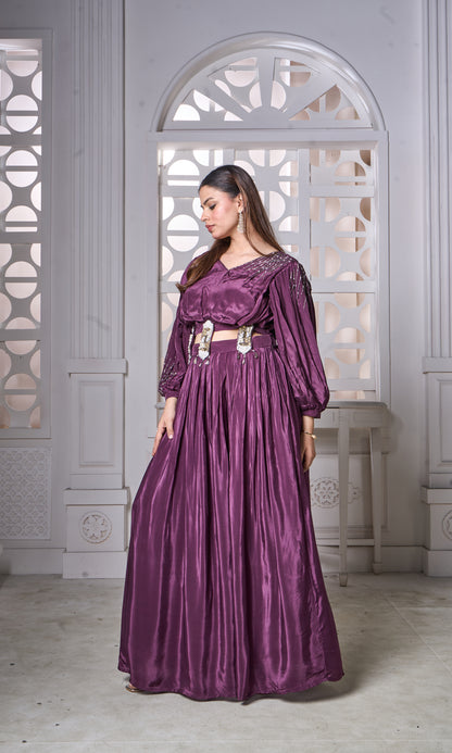 Burgundy Majesty Set