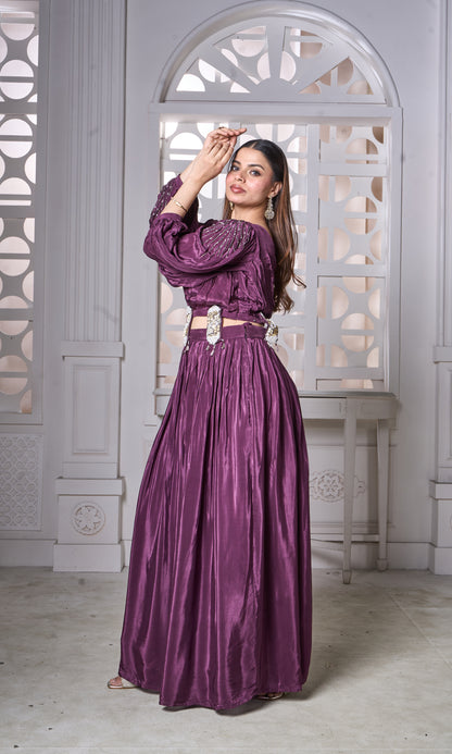 Burgundy Majesty Set