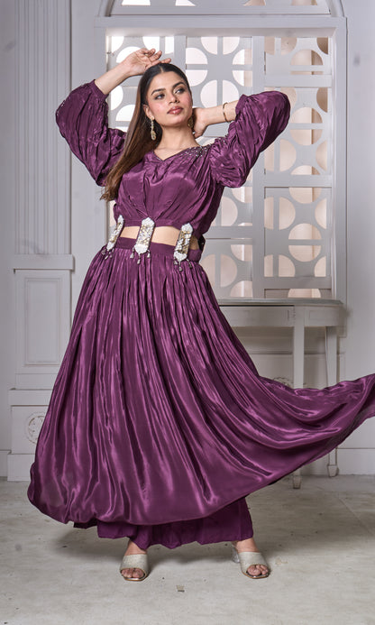 Burgundy Majesty Set