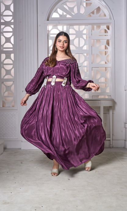 Burgundy Majesty Set