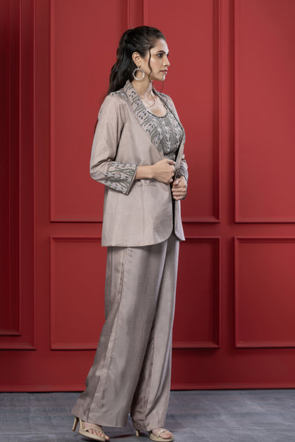 Monochrome Blazer Set