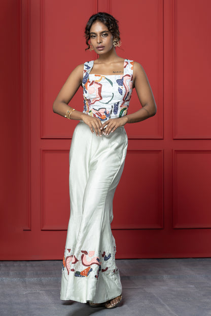 Ensemble 2 pièces avec appliqué imprimé