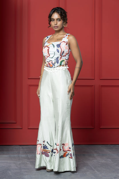 Ensemble 2 pièces avec appliqué imprimé